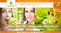 Desktop Screenshot of nutricentro.com.br